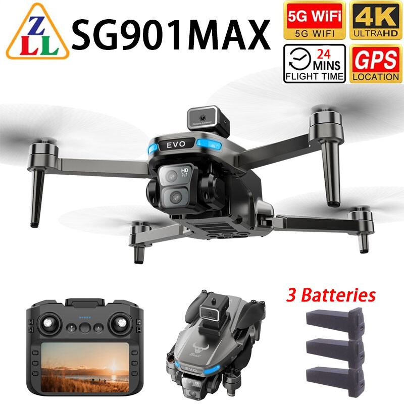 Drone Camera Night Vision - طائرة بدون طيار ZLL SG901MAX مع