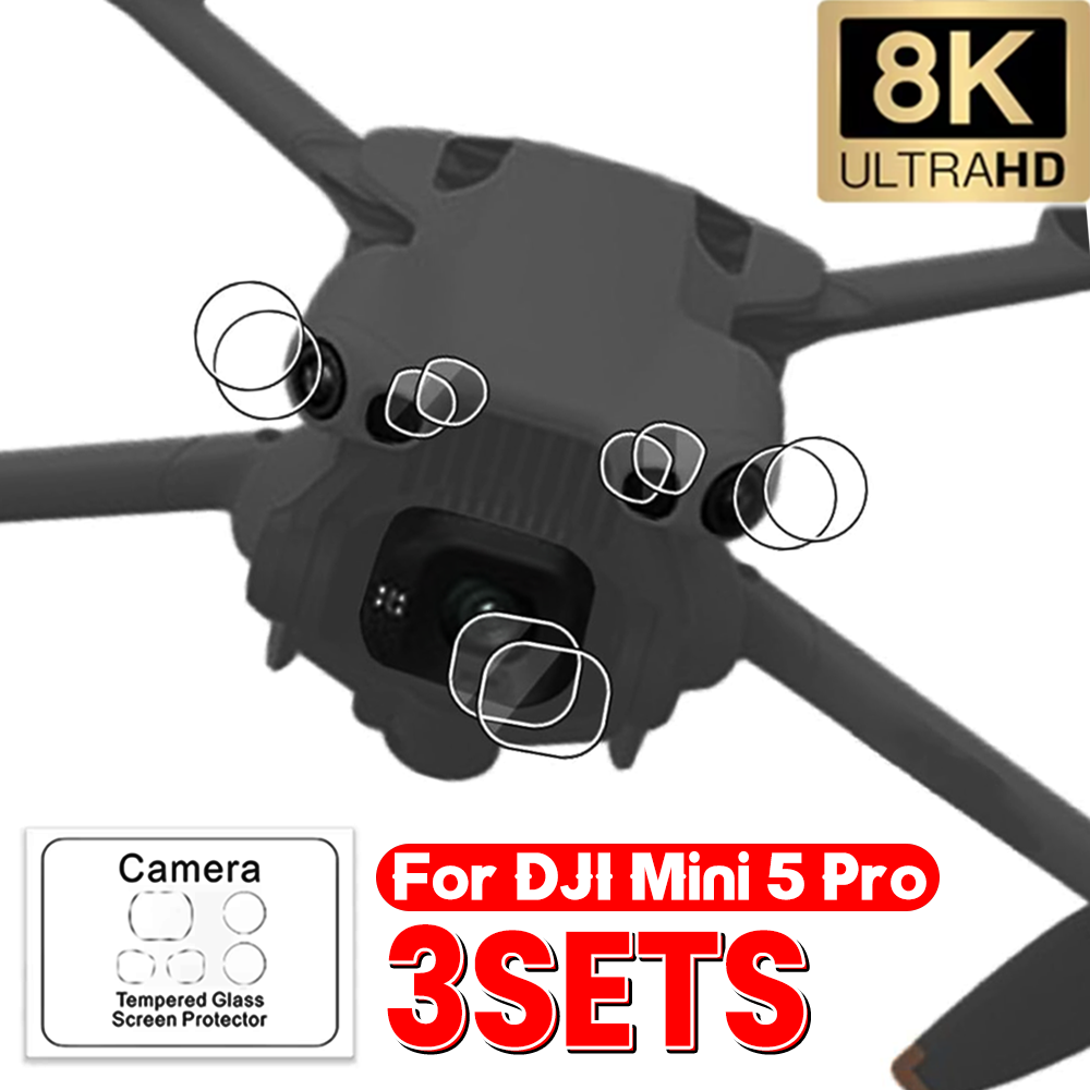 Drone Camera Professional - 3/1 مجموعات ل DJI Mini 5