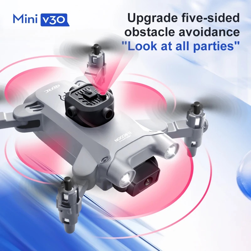 ميني V30 واي فاي مع كاميرا مزد - مراجعة Drone Camera Hd وسعره