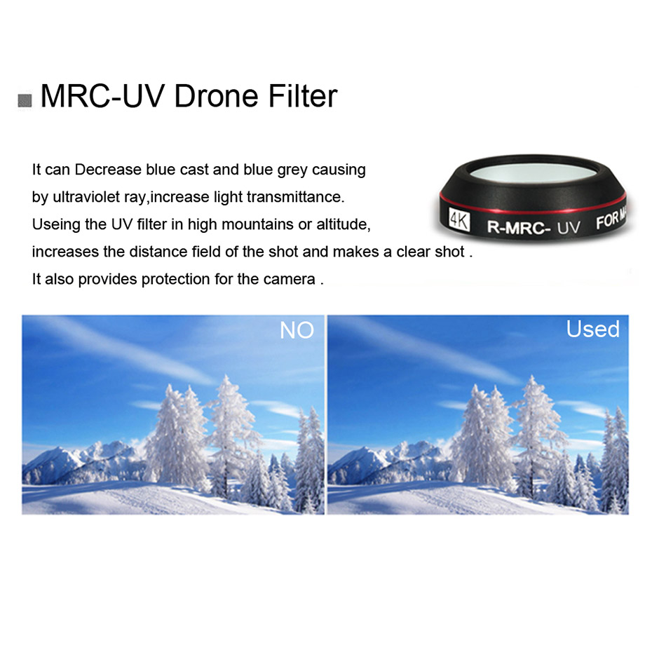 مرشح طائرة بدون طيار لمافيك بر - مراجعة Drone Camera Night Vision وسعره