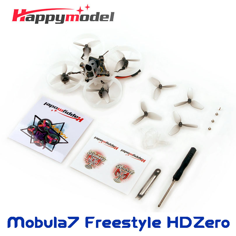 Happymodel Mobula7 HD حرة BNF  - مراجعة Drone Camera Hd وسعره