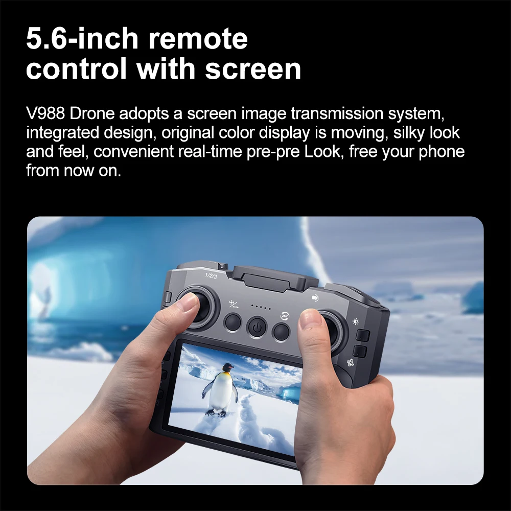 طائرة بدون طيار V988 الأصلية ب - مراجعة Drone Camera Night Vision وسعره