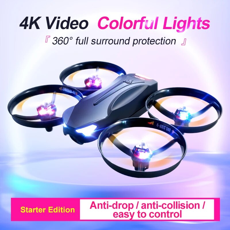 طائرة بدون طيار V16 مزودة بكام - مراجعة Drone Camera Wide Angle وسعره