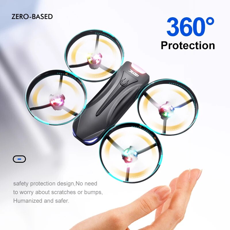 طائرة بدون طيار V16 مزودة بكام - مراجعة Drone Camera Wide Angle وسعره