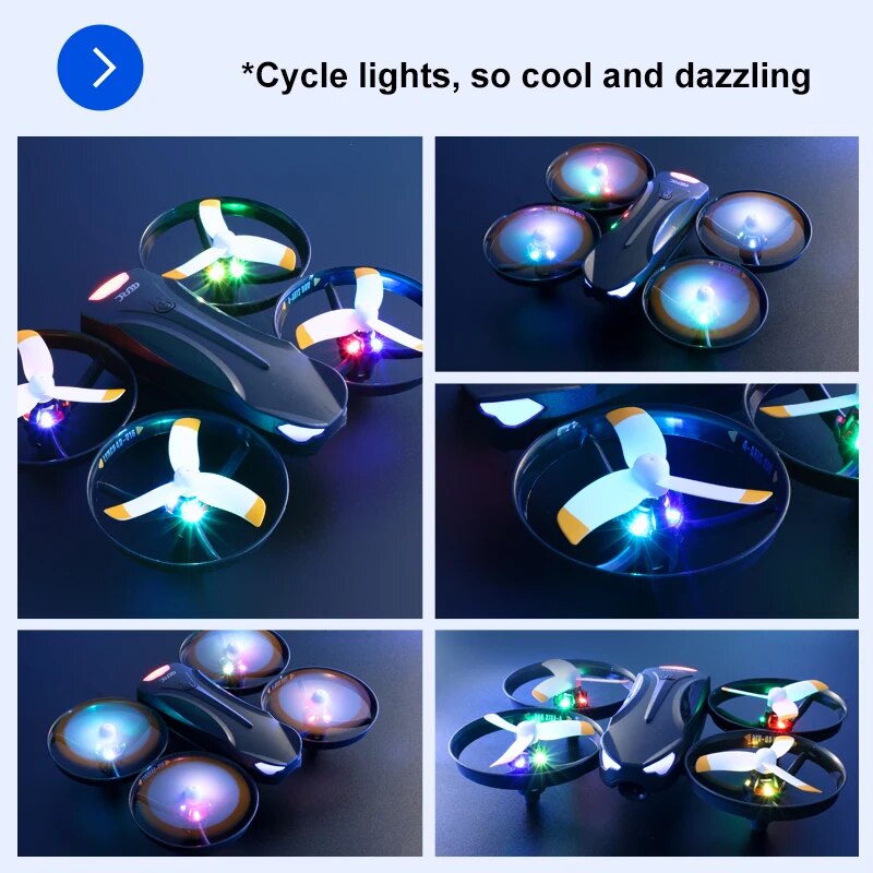 طائرة بدون طيار V16 مزودة بكام - مراجعة Drone Camera Wide Angle وسعره