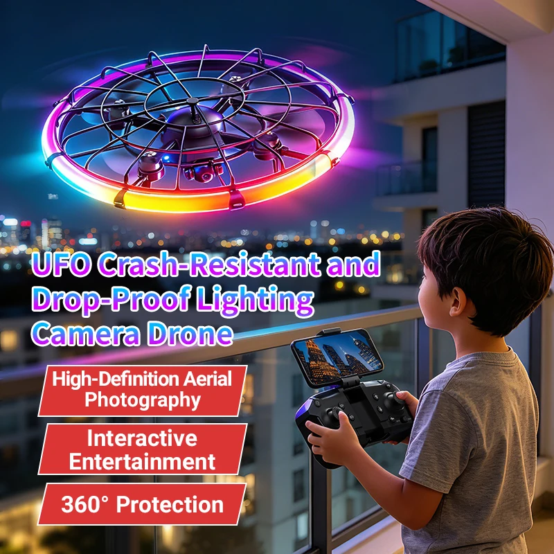 طائرة JJRC H145 UFO RC بدون طي - مراجعة Drone Camera Case وسعره